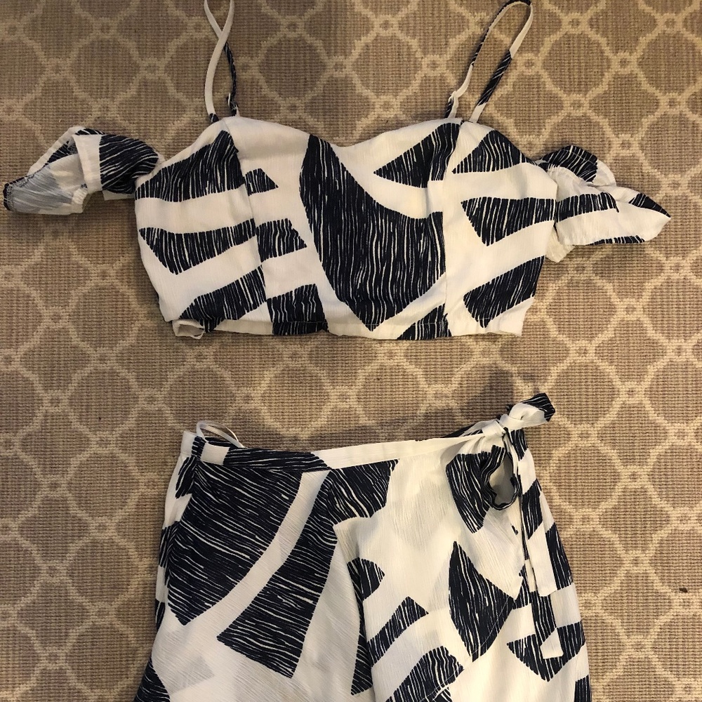 Two Piece Skort Set